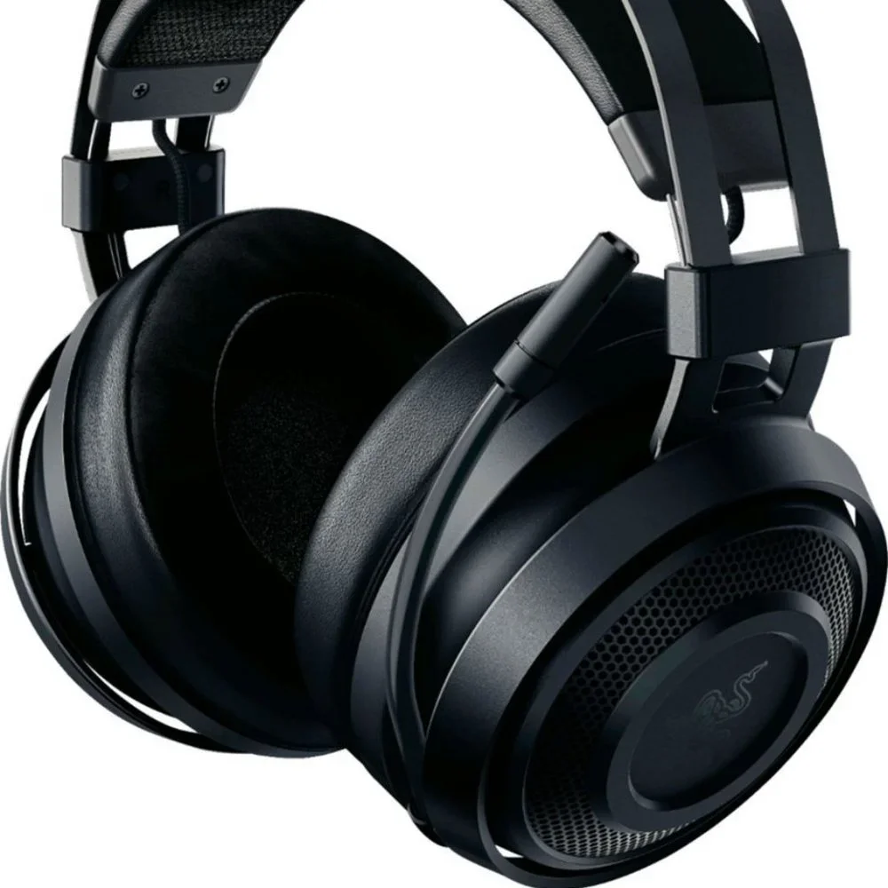 Razer Nari Essential - 7.1 THX surround sound wireless gaming headset (Black)